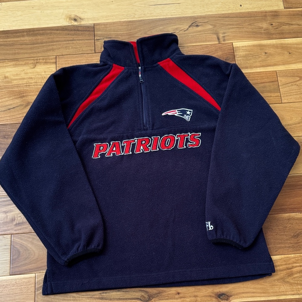 NFL Kids Patriots Jacket - Navy and Red
